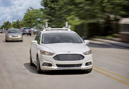 福特将在2021年大量生产全自动无人驾驶车