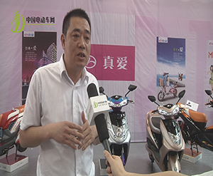 2014无锡展中国电动车网专访无锡灵通车业有限公司