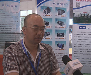 2014北京展中国电动汽车网专访淄博休普电机电器