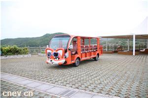 湖南17座电动旅游观光车厂家供货景区游览车代步车多少钱一辆