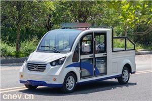 湖南4座电动巡逻车厂家校园社区景区物业四轮电动摆渡车
