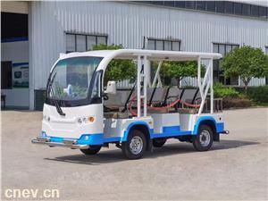 8座小型景区电动观光车不带门电动代步车贵宾接待车自驾游车图片