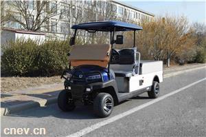 小型电动四轮货车园区厂区码头货物转运车蓄电池运输车厂家供货