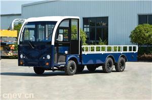 福建电动物流车生产厂家场（厂）内全电动拉货车电瓶运输车图片