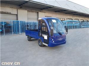 湖南封闭门四轮电动货车蓄电池运输车供应商厂区货物转运车