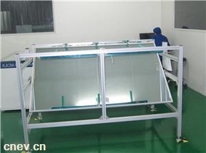 博萃太阳能产品生产斜坡检测架